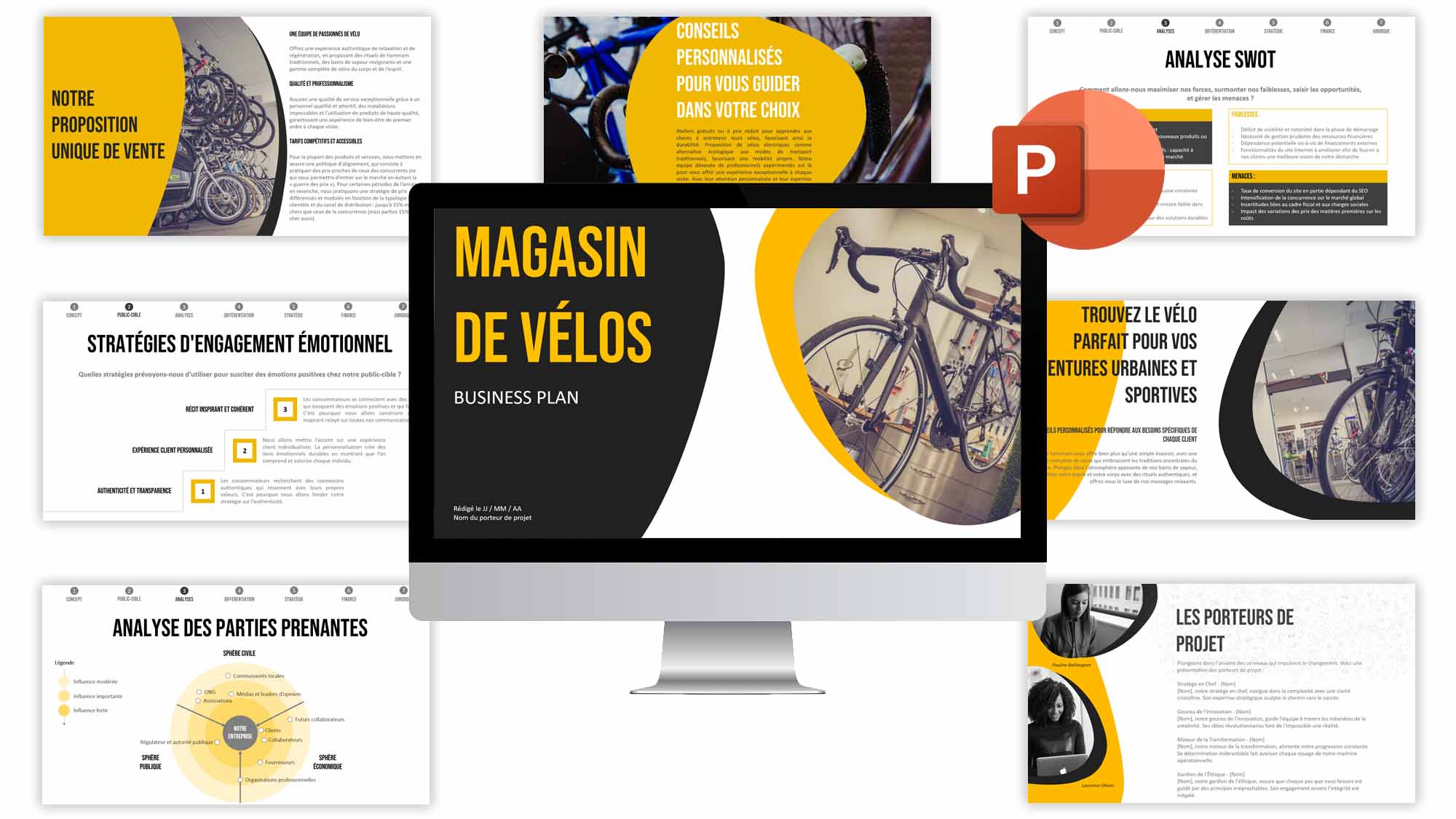 business plan magasin velo